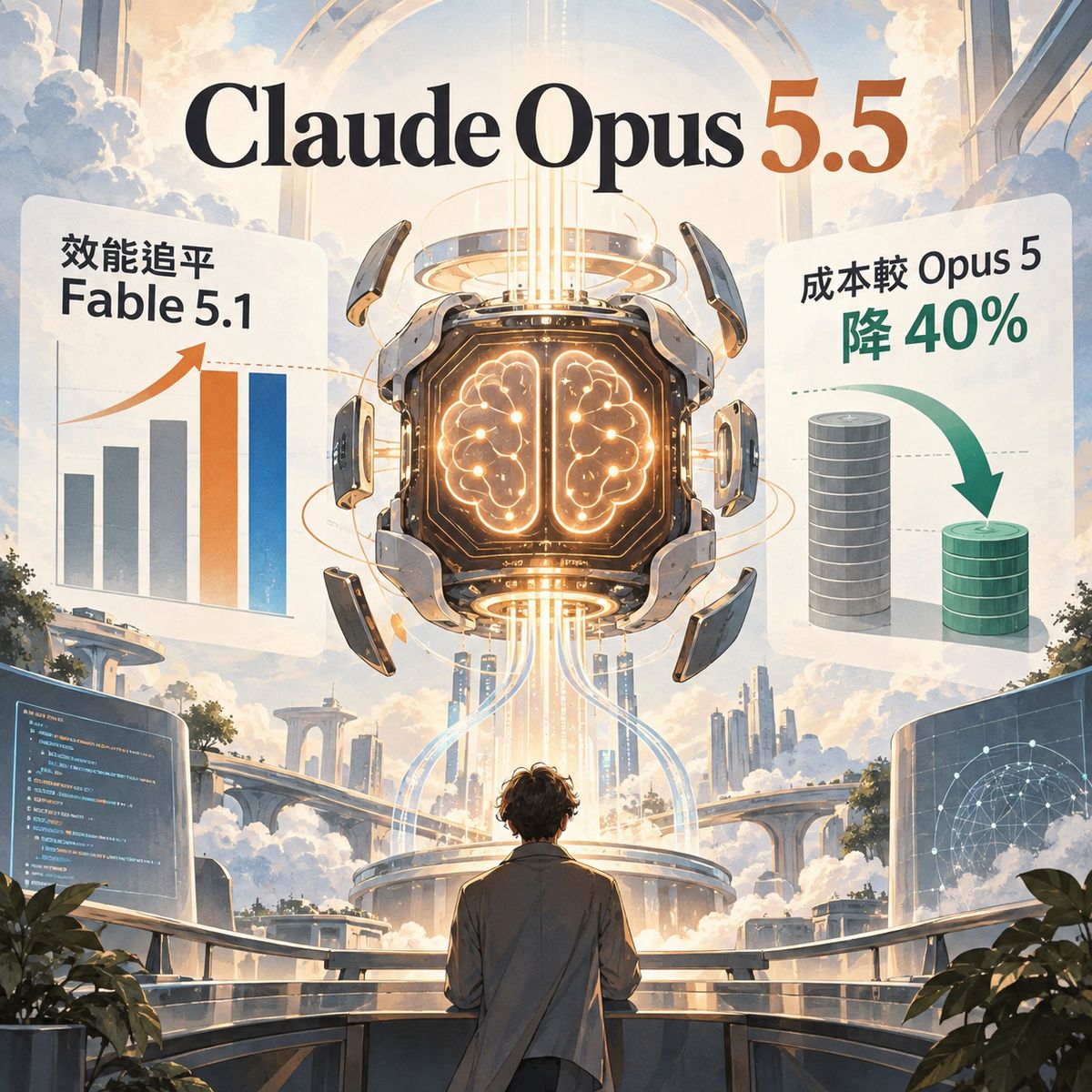 Anthropic 推出 Claude Opus 5.5，效能追平 Fable 5.1，成本較 Opus 5 降低四成