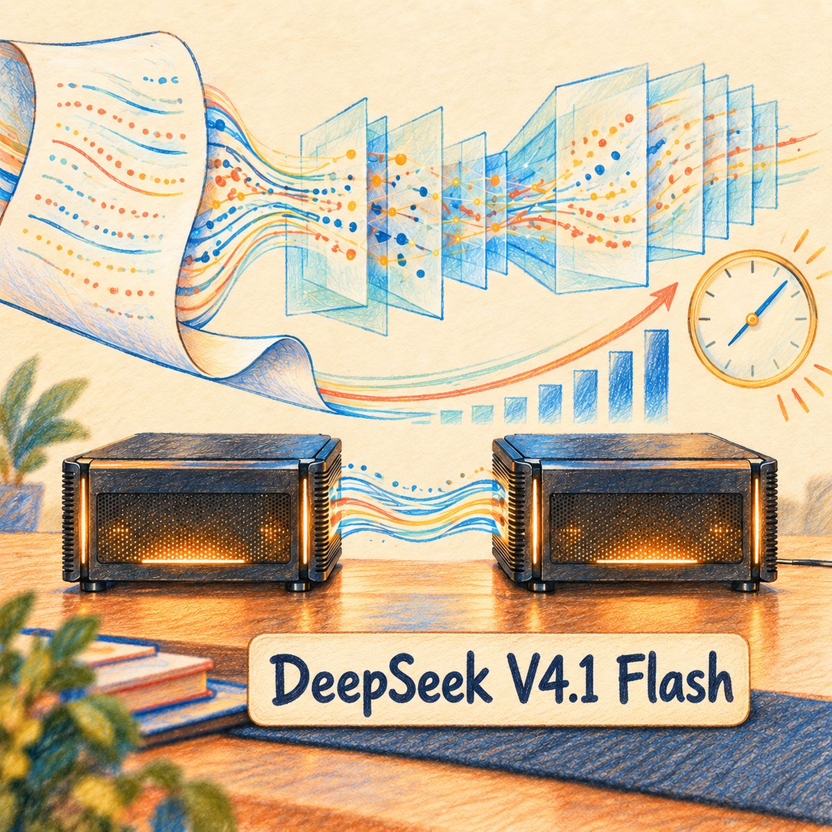 雙機 DGX Spark 實測 DeepSeek-V4.1-Flash Viterbi 2.0bpw