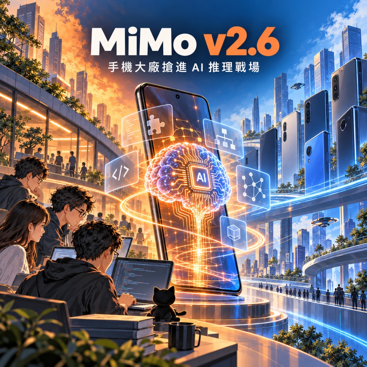 小米開源 MiMo v2.6 模型，手機大廠搶進 AI 推理戰場