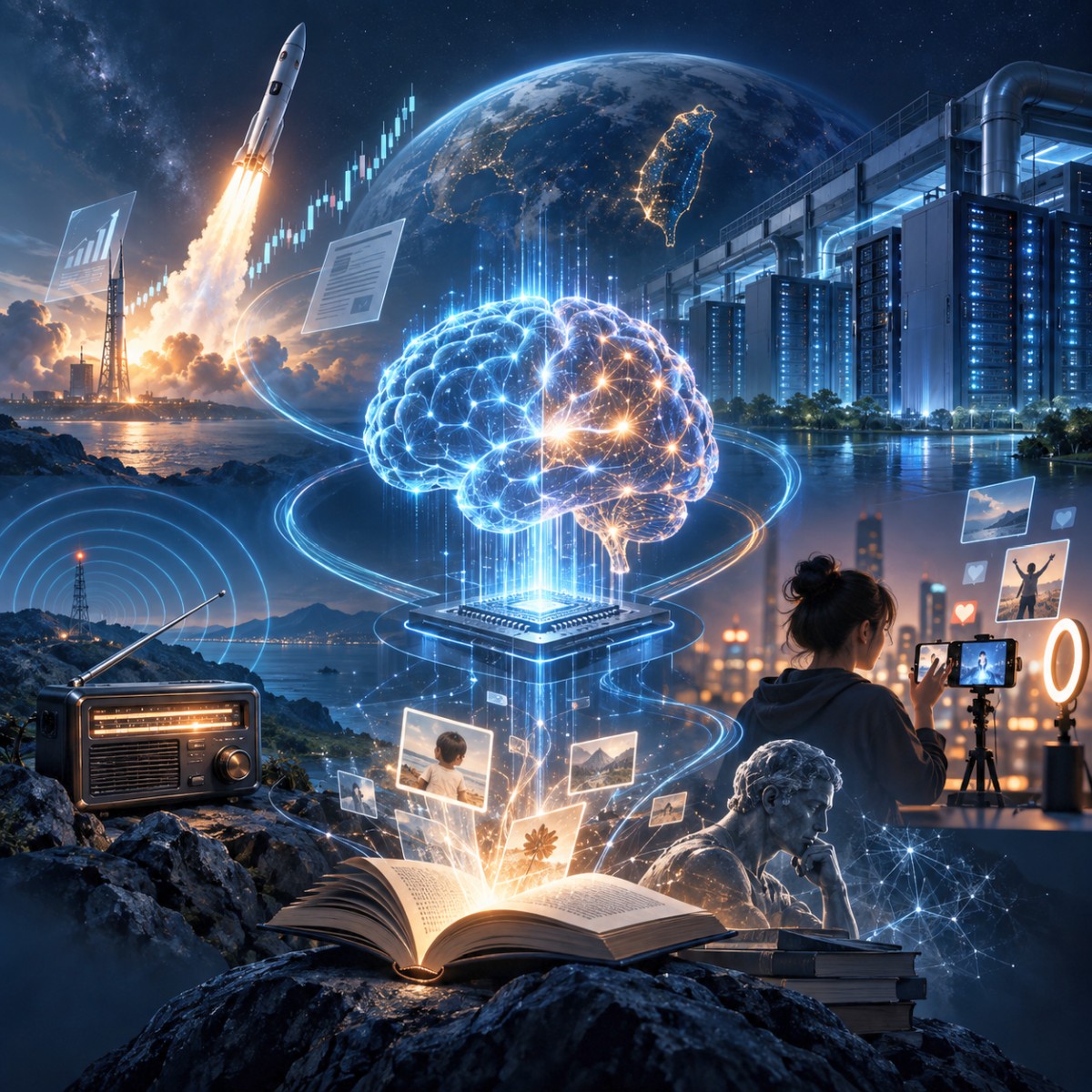 馬斯克金主以SpaceX股票回饋投資人｜AI資料中心爭議延燒｜記憶力在AI時代的關鍵角色｜產業精選 09.17