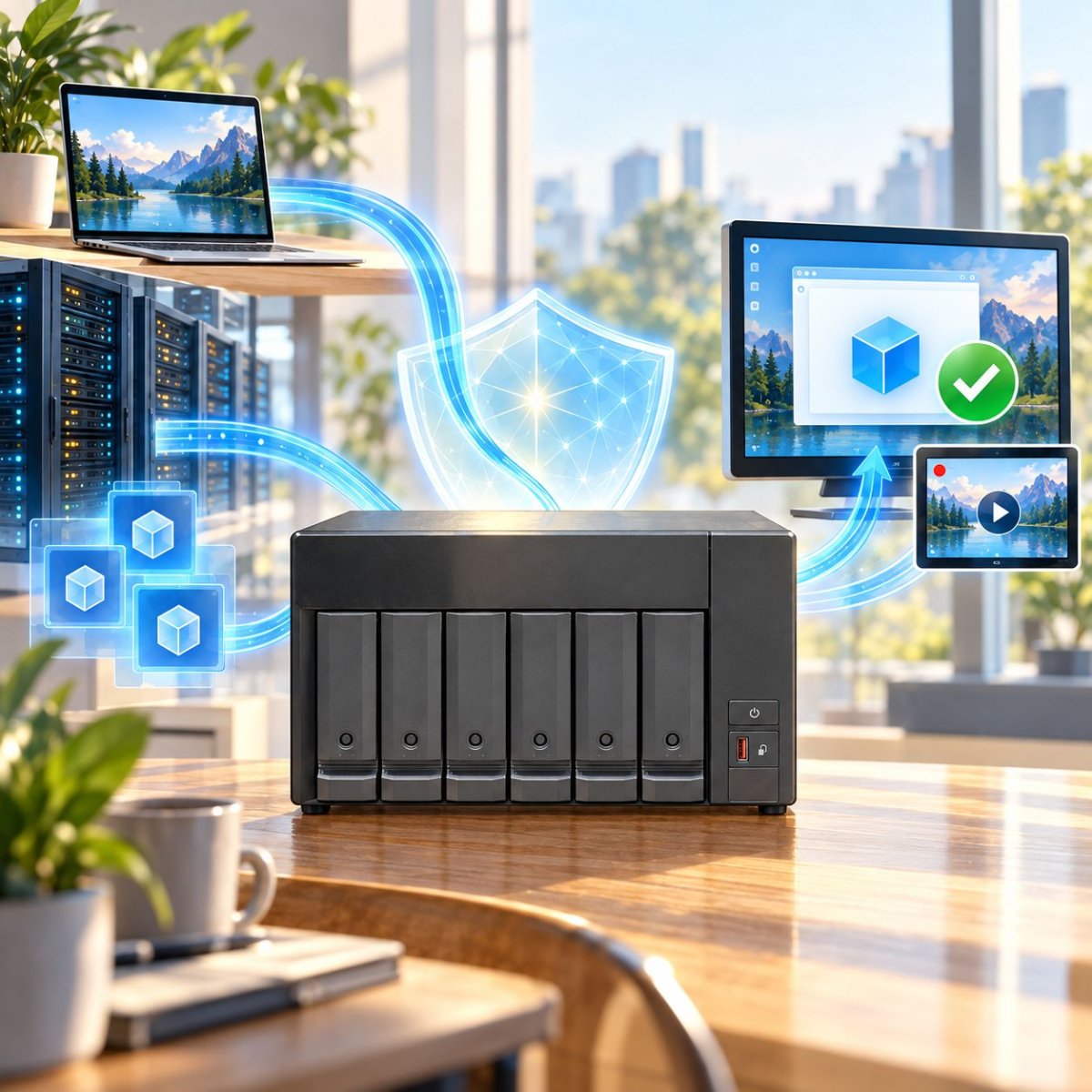 QNAP 推出 HDP for Business,NAS 變身零信任備份中心,備份市場正走向「證明可還原」