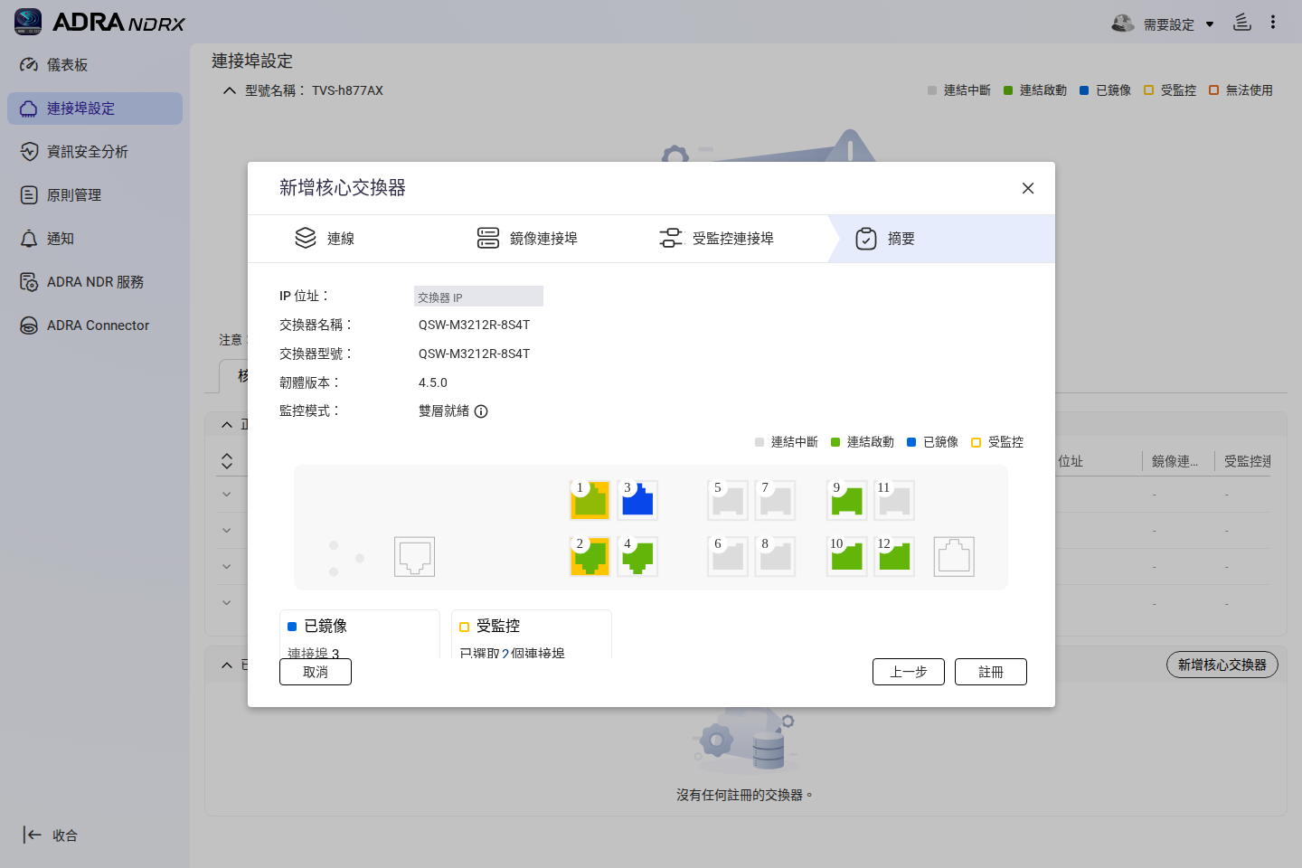 註冊前的摘要