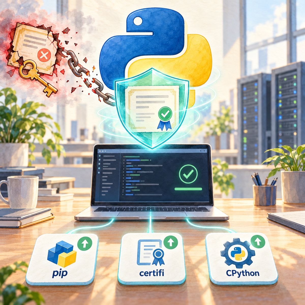 Python 生態系緊急更新 pip、certifi 與 CPython