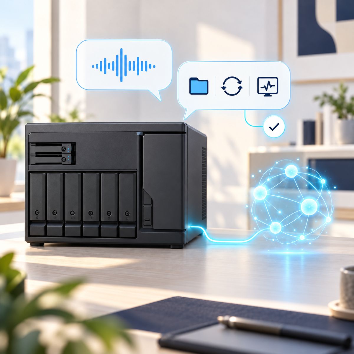 當 AI 接手企業 NAS 管理:QuAgent Beta 串接地端模型,從權限隔離、操作確認到對外連線完整實測